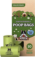 Pogi’S Dog Poop Bags - 10 Rolls (150 Doggie Poop Bags)