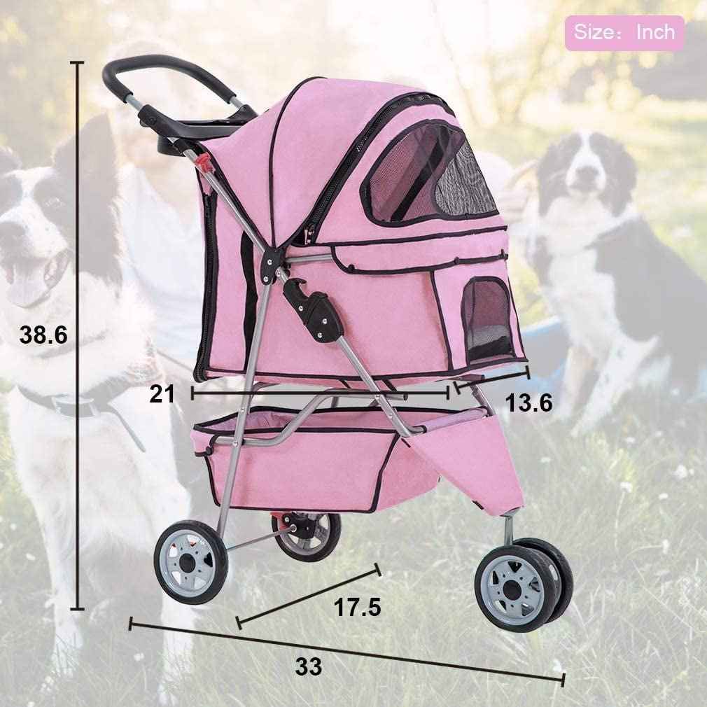 3 Wheels Pet Stroller