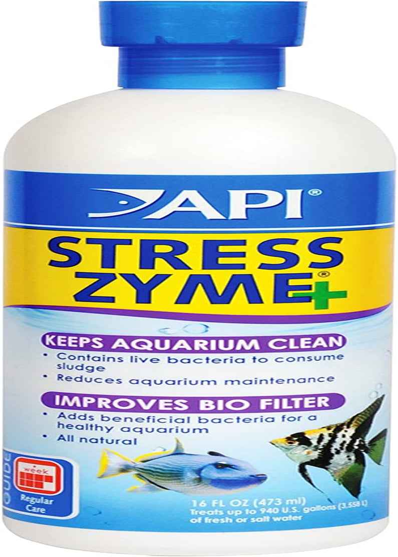 STRESS ZYME Freshwater and Saltwater Aquarium