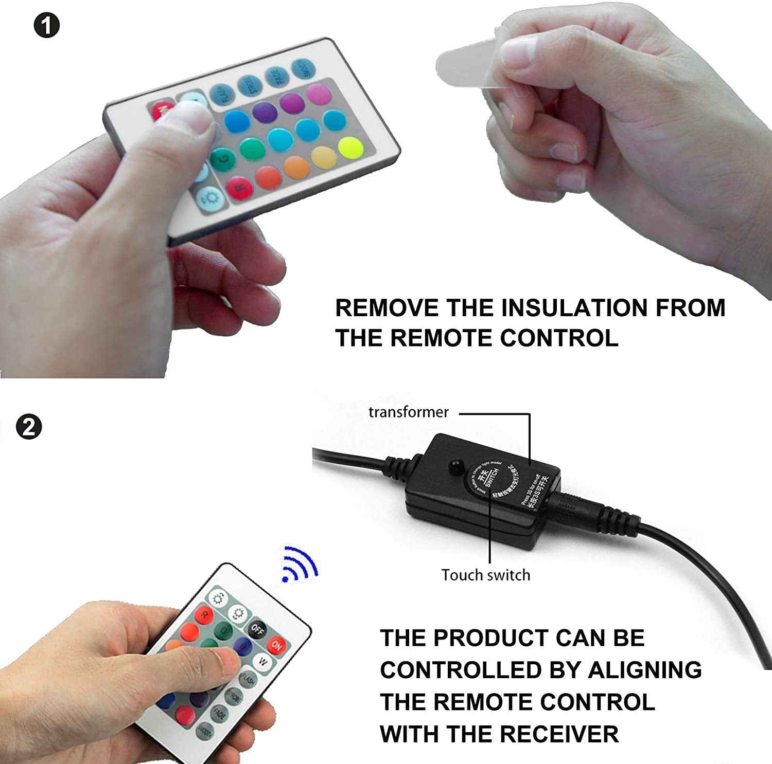 Fish Tank Light with Air Bubble Hole