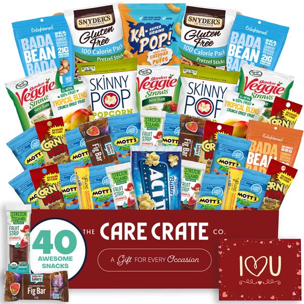 Build Your Own Valentine's Day Snack Care Package The Care Crate Co.
