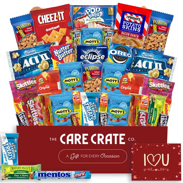 Build Your Own Valentine's Day Snack Care Package The Care Crate Co.
