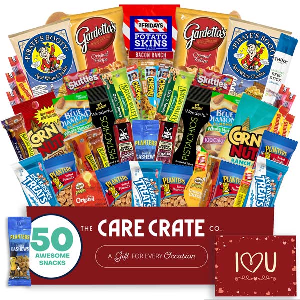 Build Your Own Valentine's Day Snack Care Package The Care Crate Co.