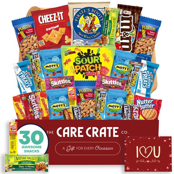 Build Your Own Valentine's Day Snack Care Package The Care Crate Co.