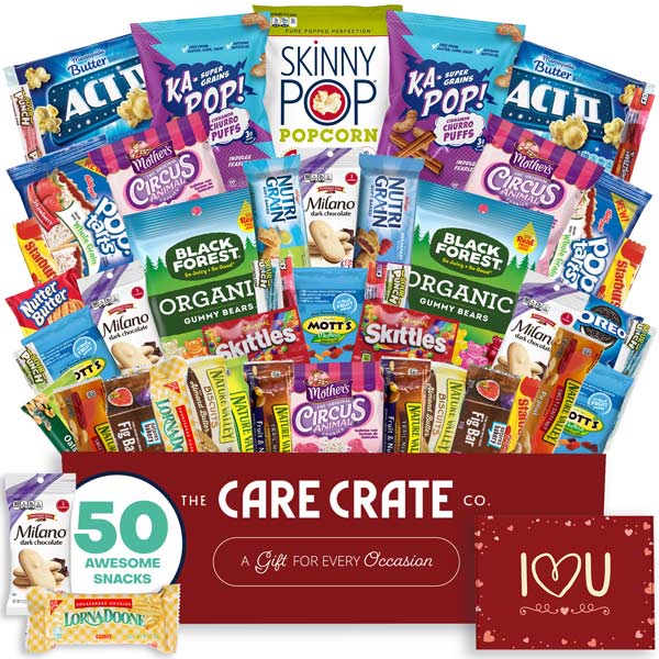 Build Your Own Valentine's Day Snack Care Package The Care Crate Co.
