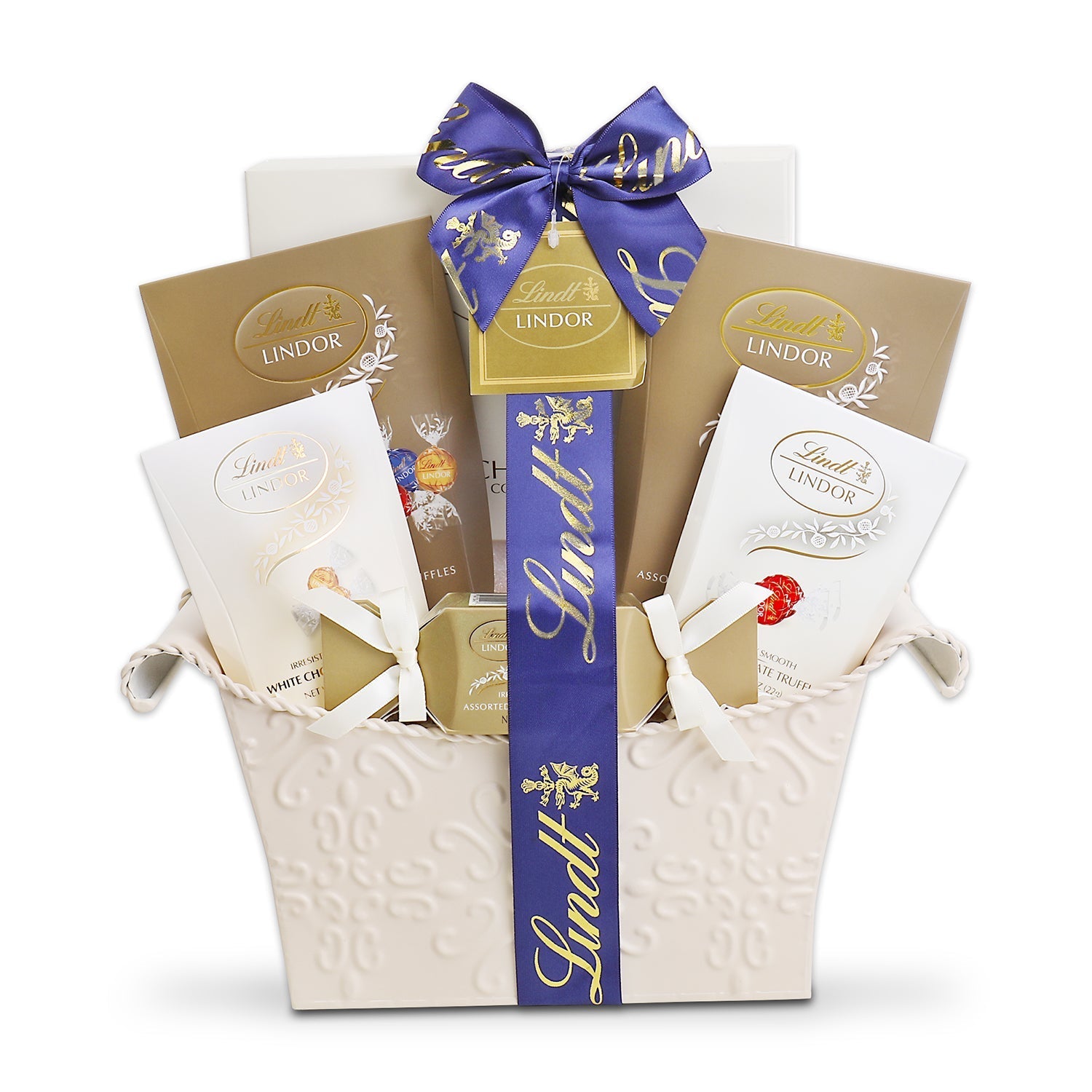 Lindt Chocolate Gift Basket Alder Creek Gift Baskets