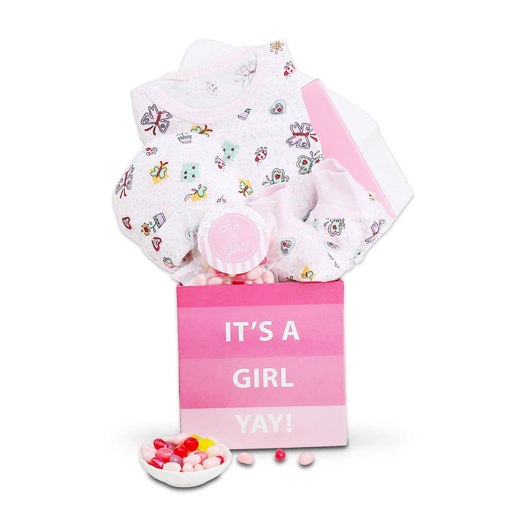It's A Girl Gift Box Alder Creek Gift Baskets