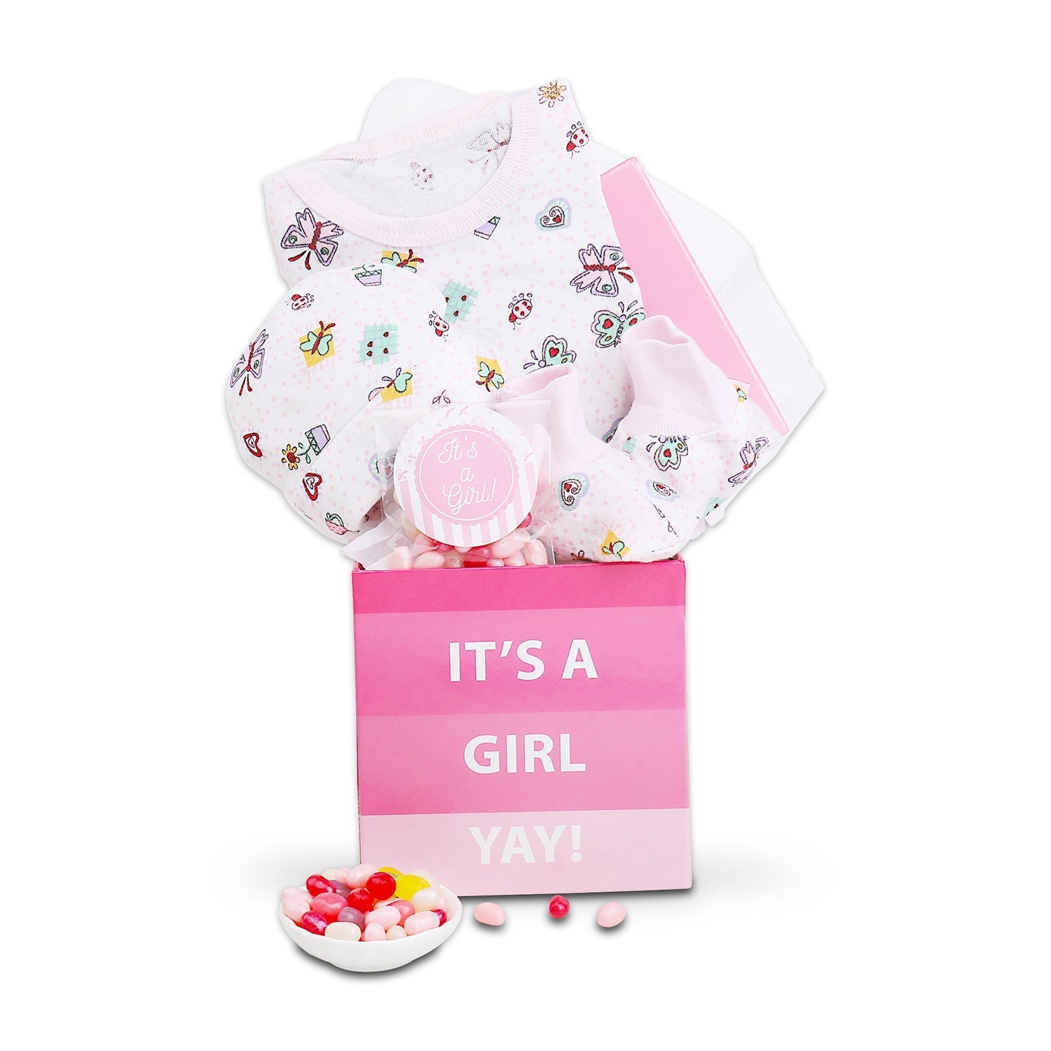 It's A Girl Gift Box Alder Creek Gift Baskets