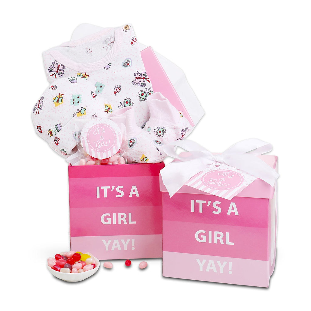 It's A Girl Gift Box Alder Creek Gift Baskets