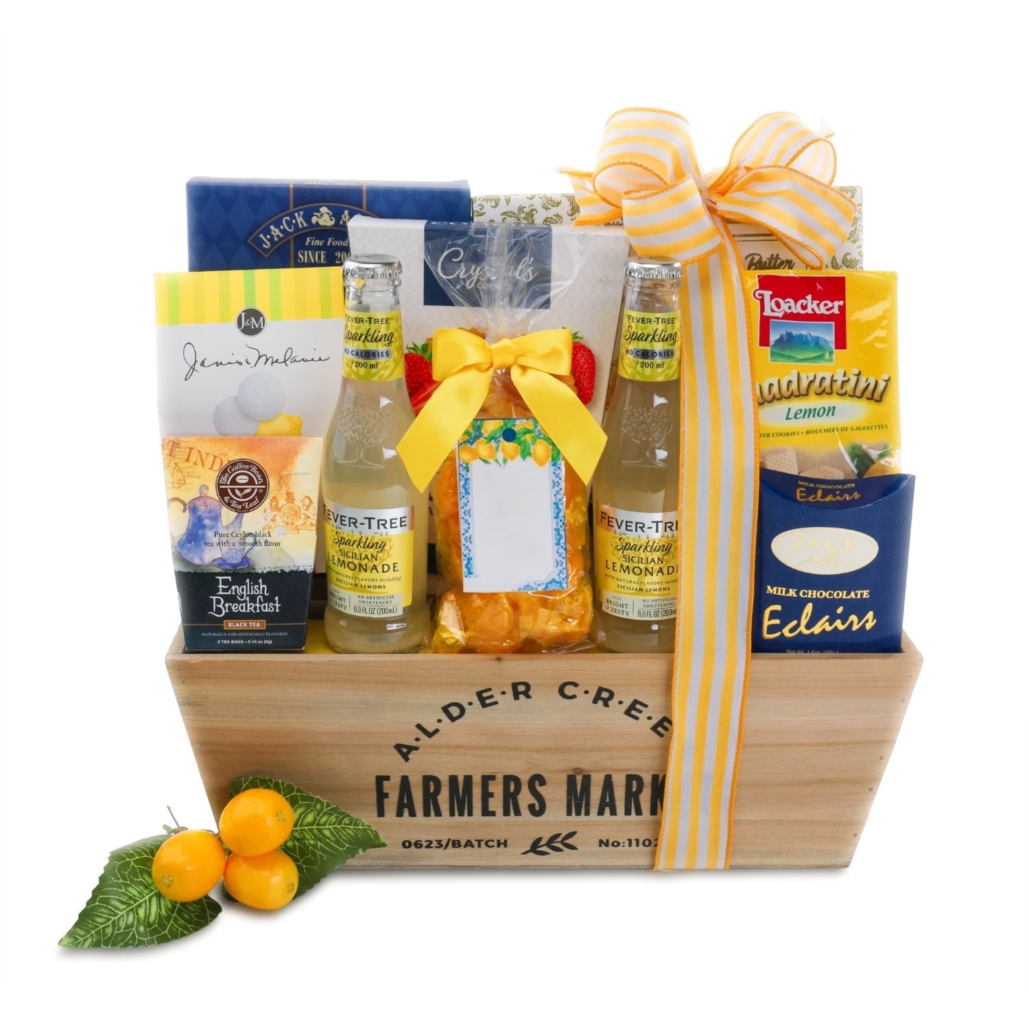 Sunshine is for Lemonade Gift Basket - Perfect Lemonade Gift Basket for All Occasions Alder Creek Gift Baskets