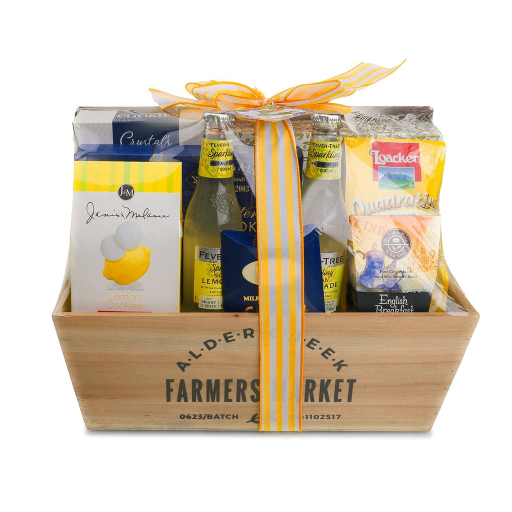 Sunshine is for Lemonade Gift Basket - Perfect Lemonade Gift Basket for All Occasions Alder Creek Gift Baskets