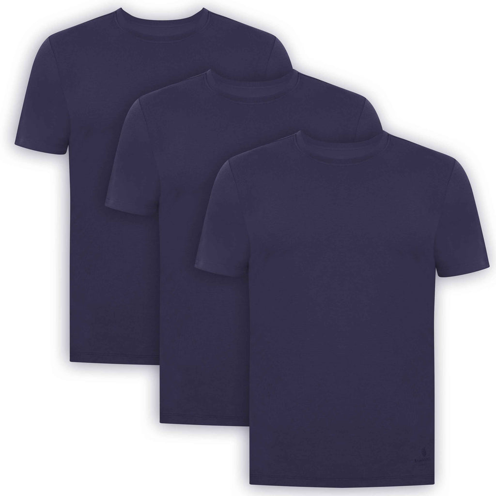 Men's Bamboo Crew Neck Undershirts (3-Pack)
