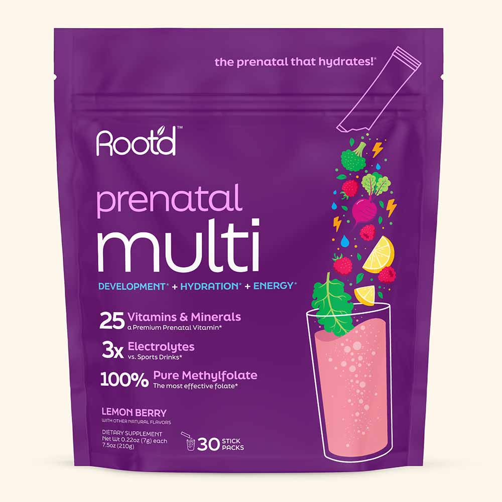 Essential Prenatal Nutrition + Electrolytes Root'd