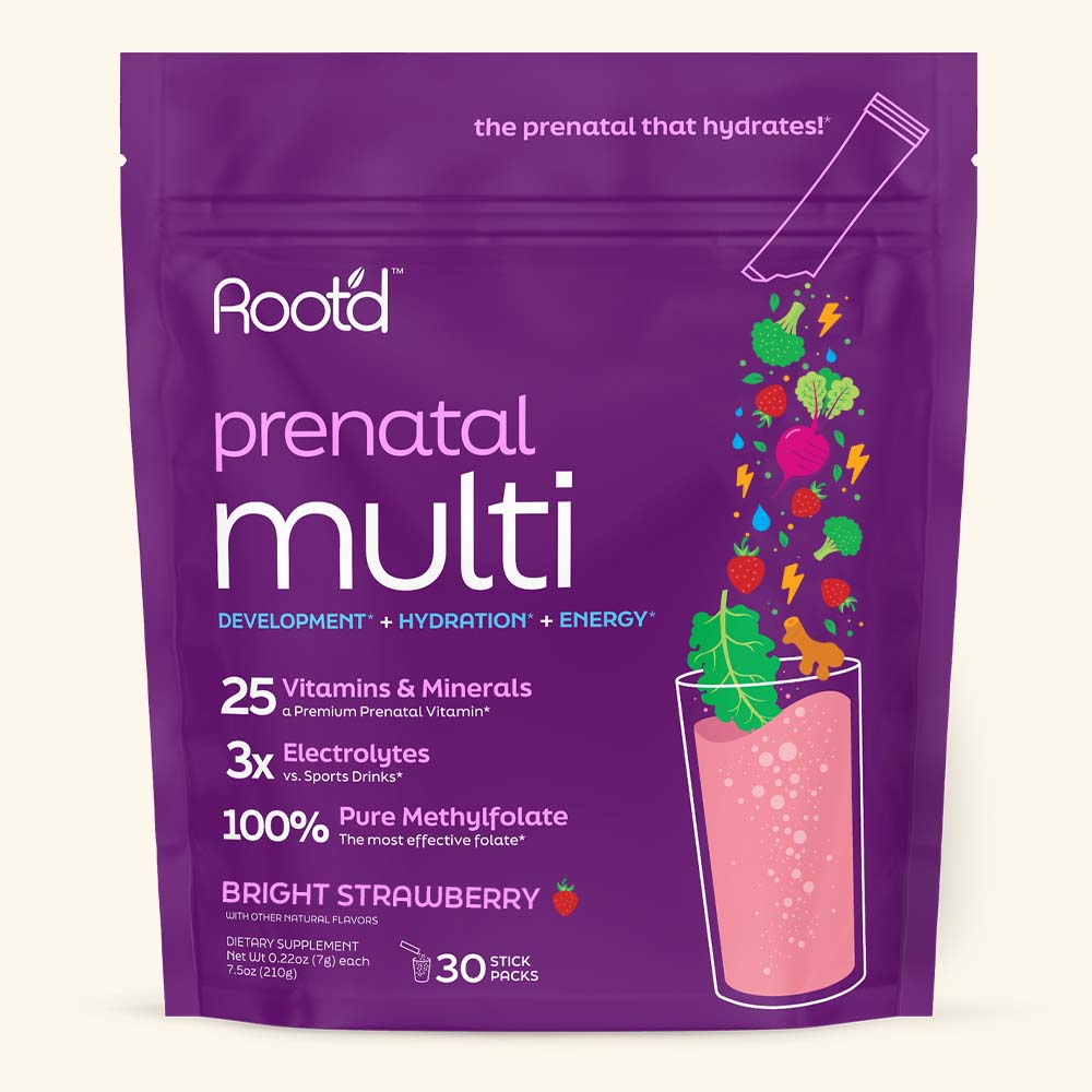 Essential Prenatal Nutrition + Electrolytes Root'd