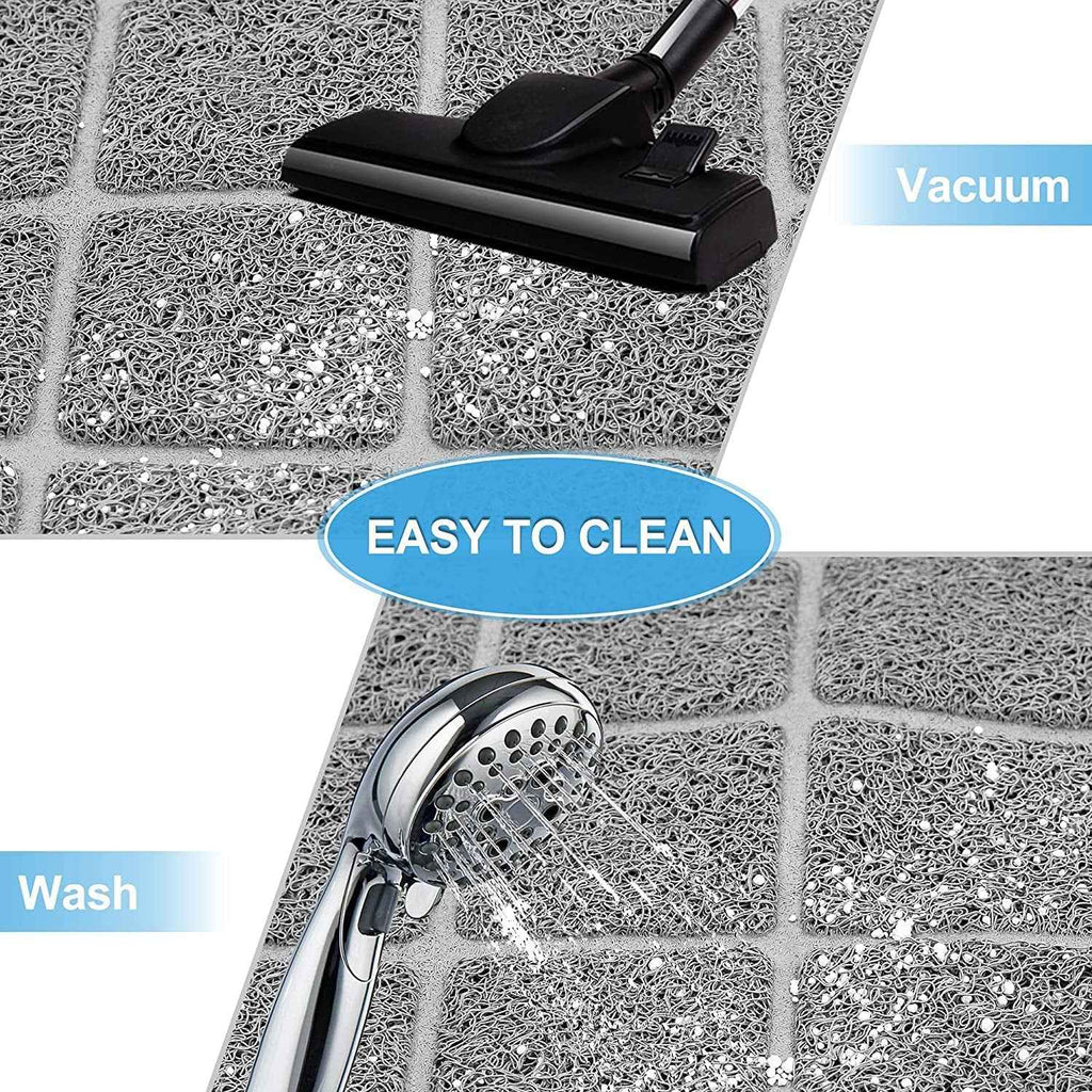 Premium Cat Litter Mat, Litter Box Mat with Non-Slip and Waterproof Backin