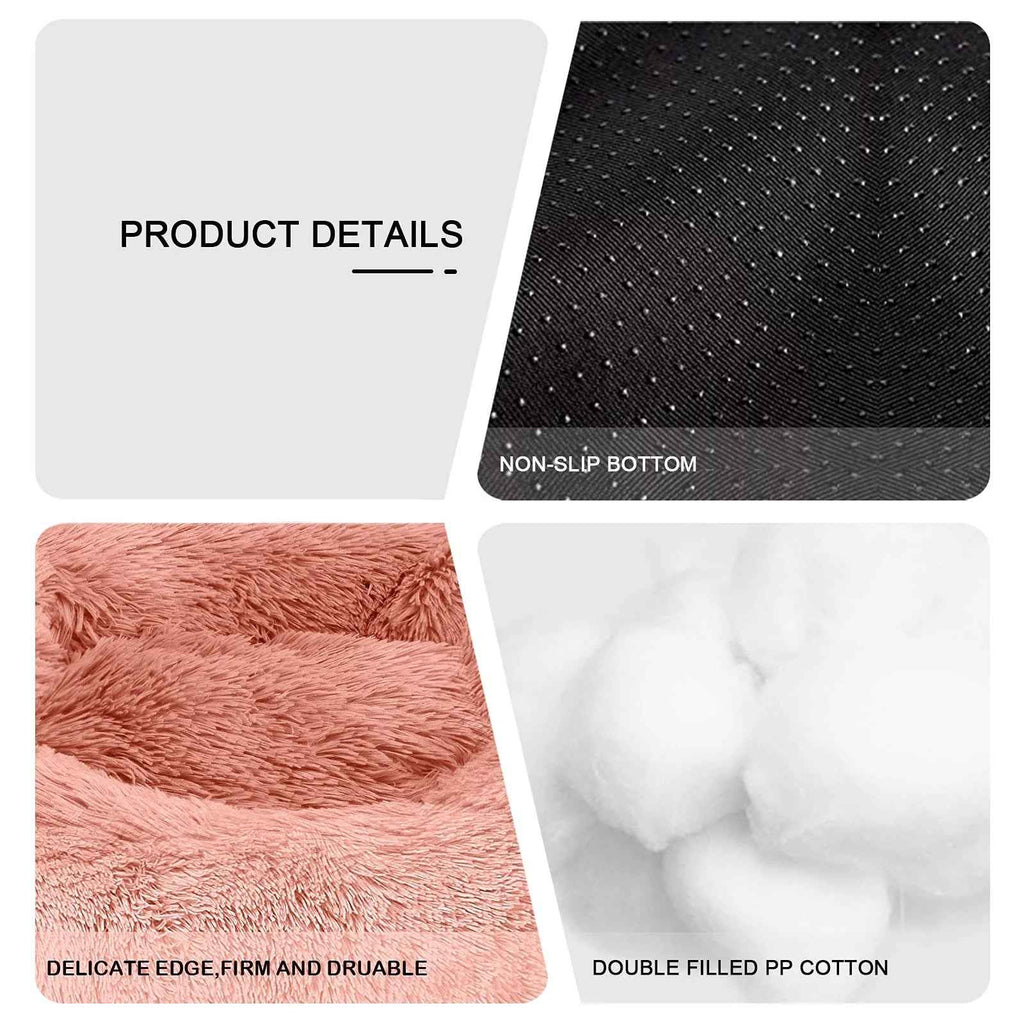 Round Calming Pet Bed