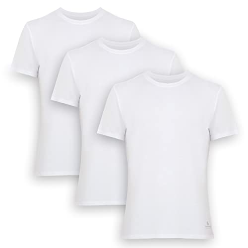 Men's Bamboo Crew Neck Undershirts (3-Pack) Bambooven