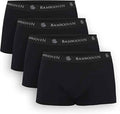 Men’s Bamboo Trunks with Pouch 4-Pack