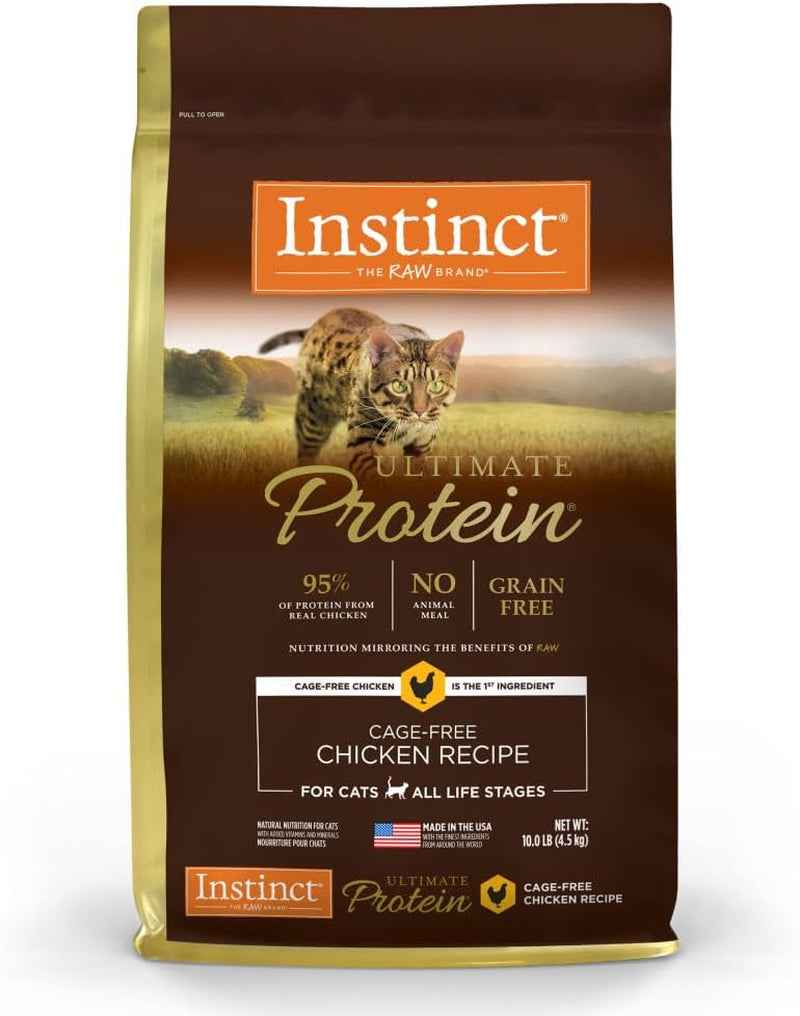 Natural Dry Cat Food, 10 Lb. Bag