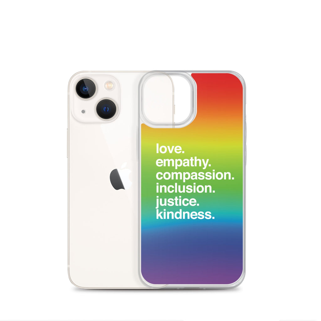 'Kindness Is' Pride iPhone Case