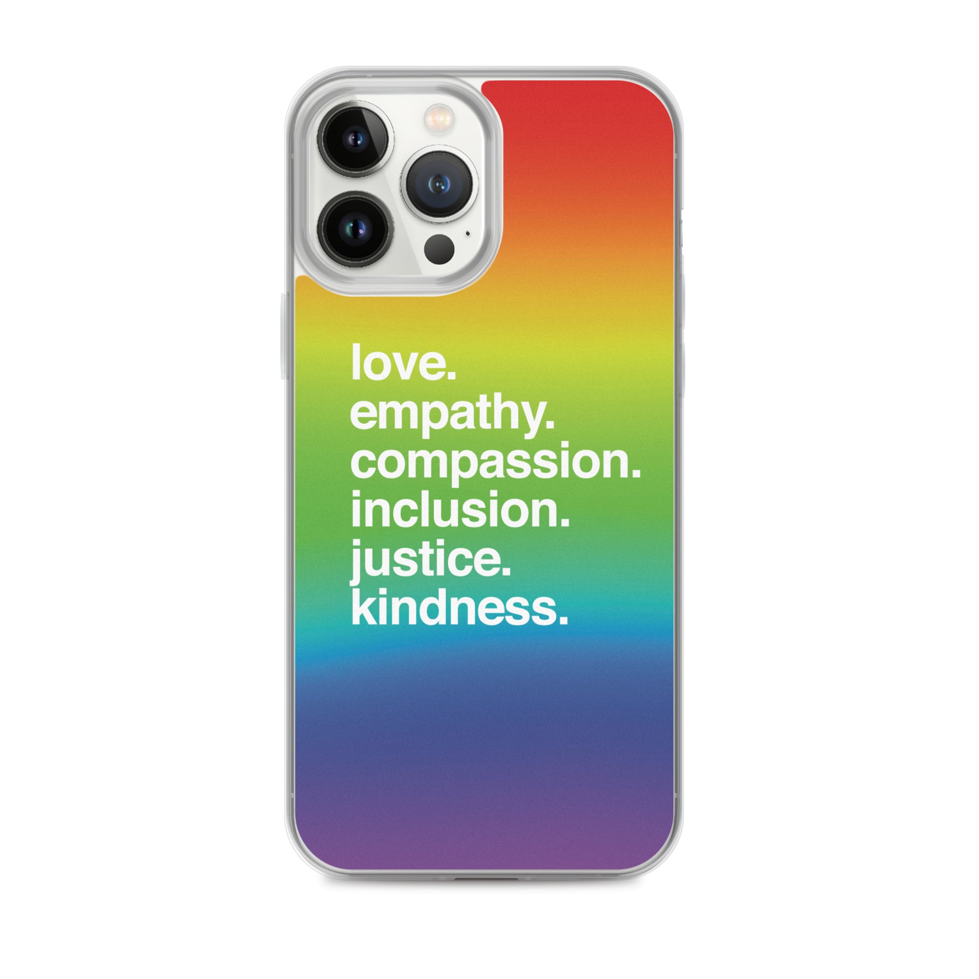 'Kindness Is' Pride iPhone Case