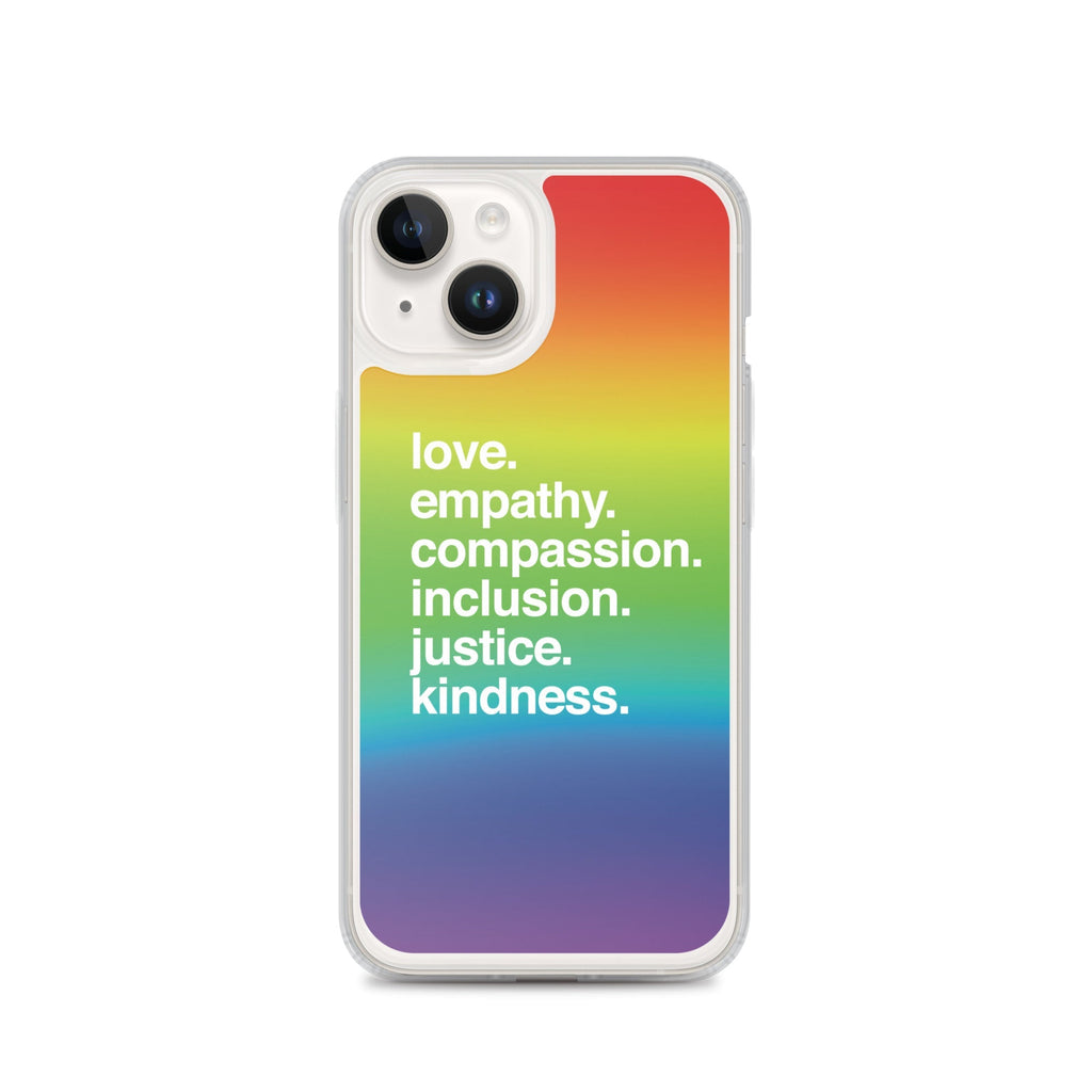'Kindness Is' Pride iPhone Case