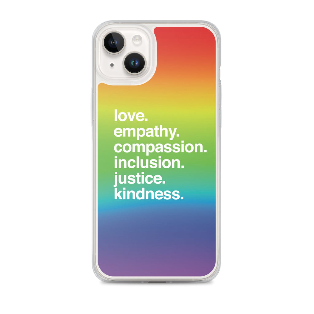 'Kindness Is' Pride iPhone Case