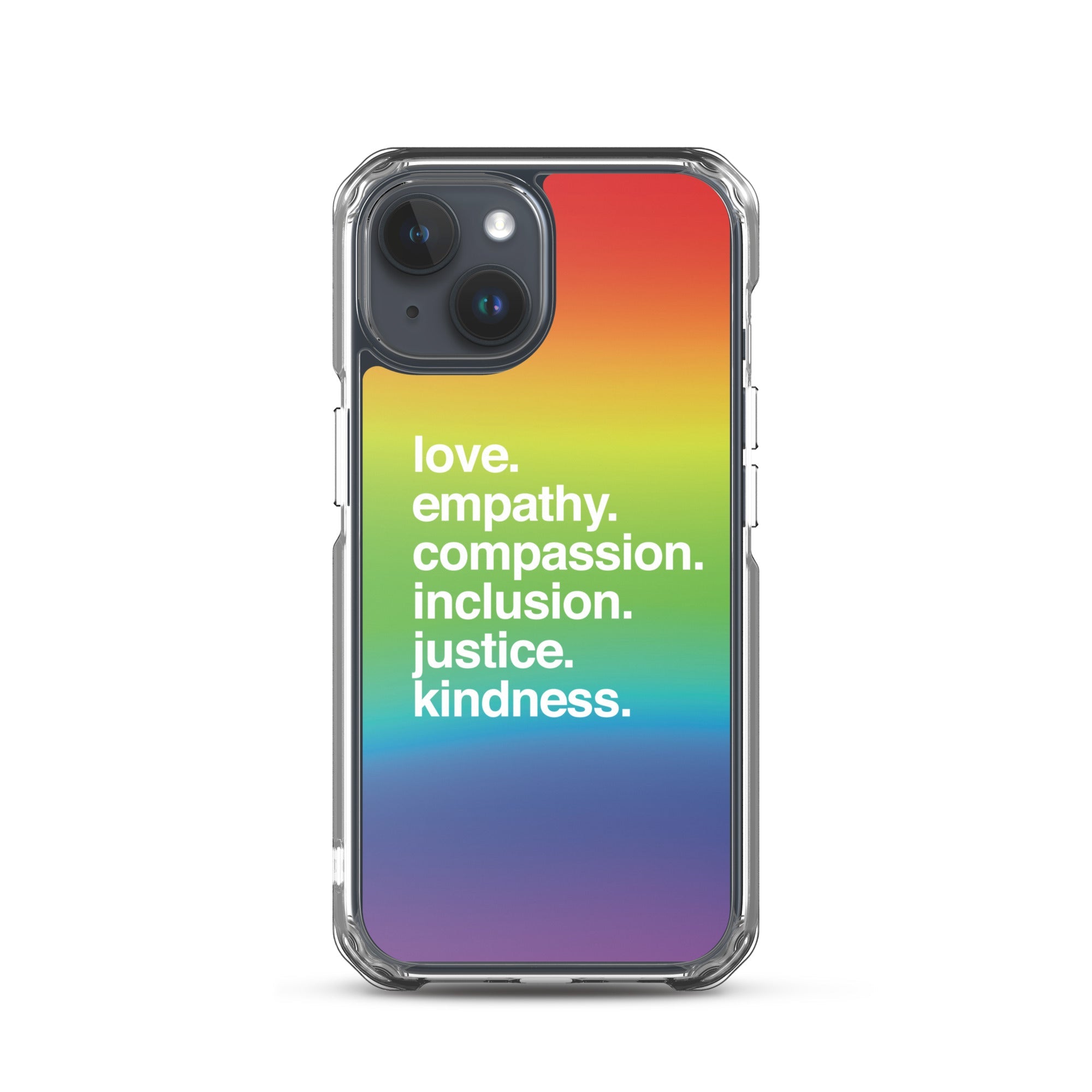 'Kindness Is' Pride iPhone Case