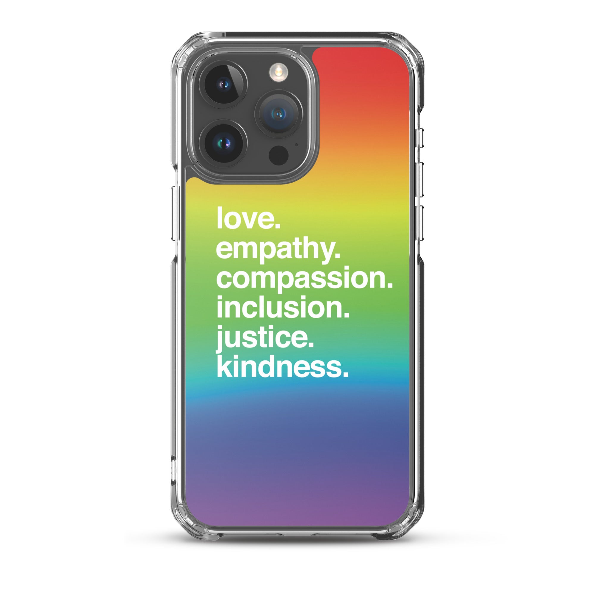 'Kindness Is' Pride iPhone Case