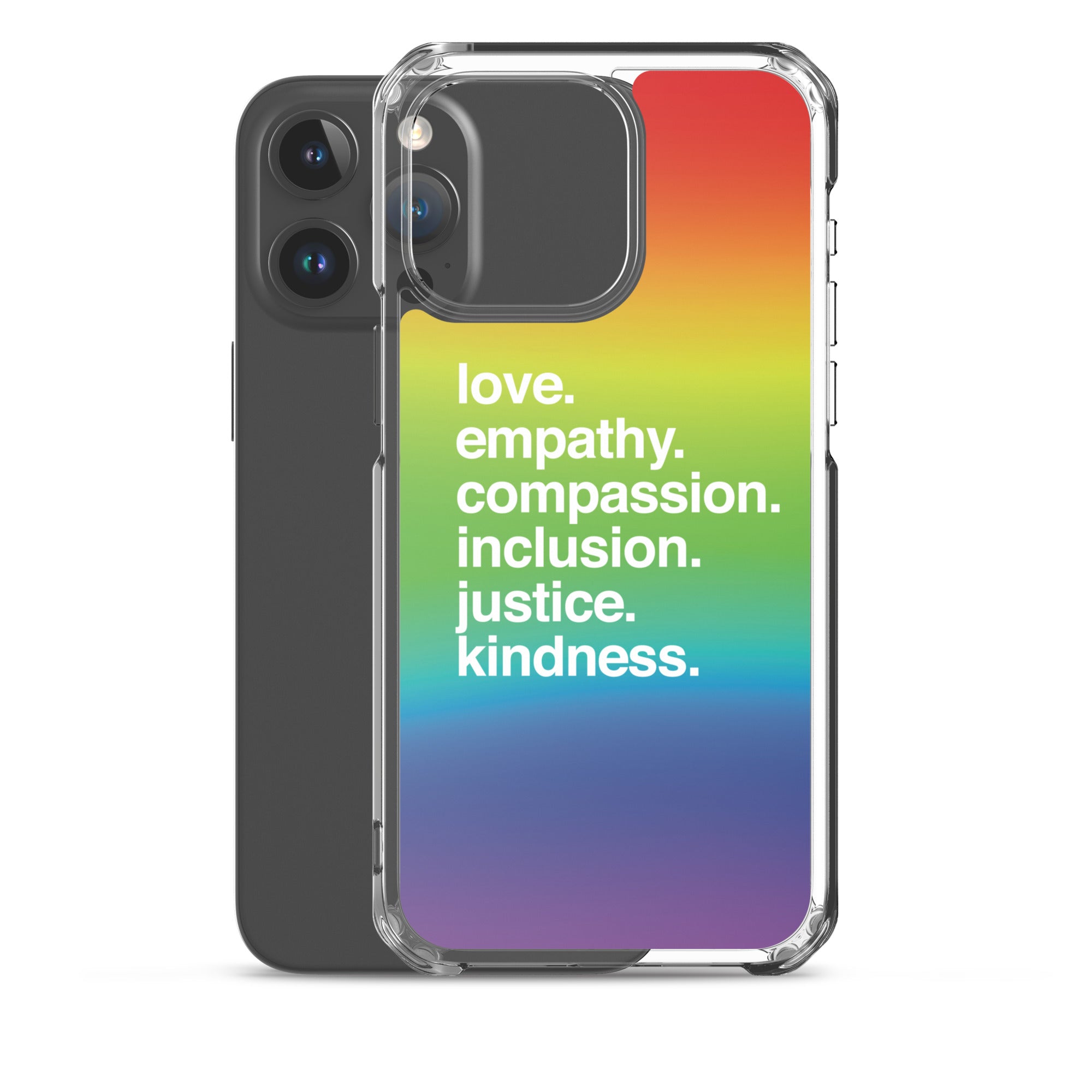 'Kindness Is' Pride iPhone Case