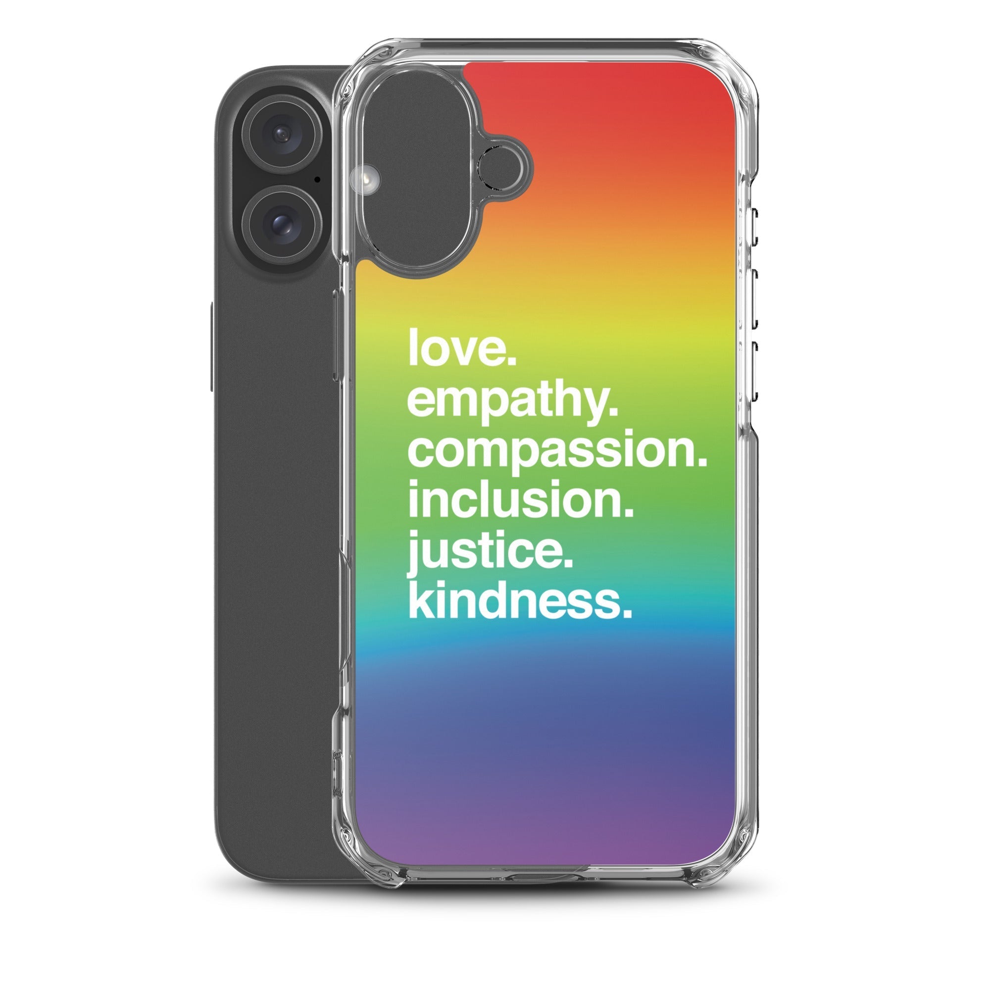 'Kindness Is' Pride iPhone Case