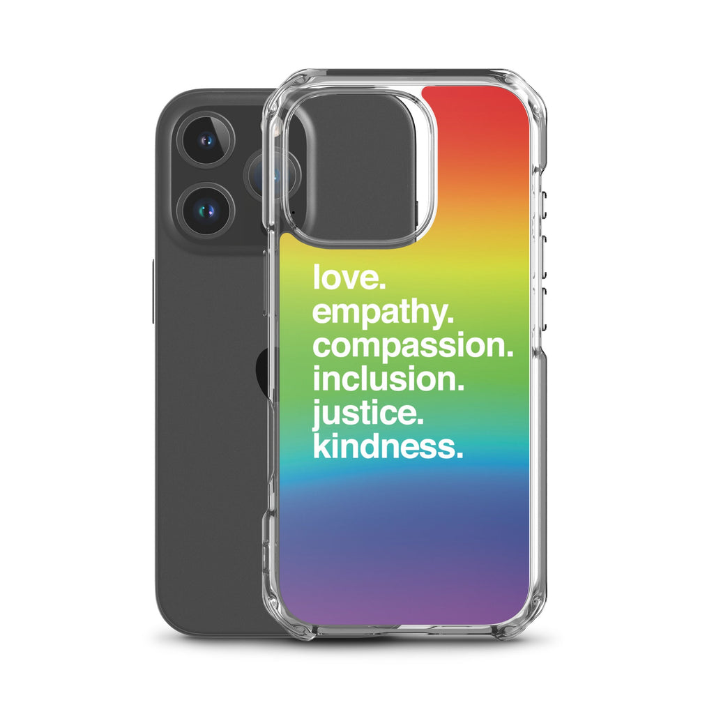 'Kindness Is' Pride iPhone Case