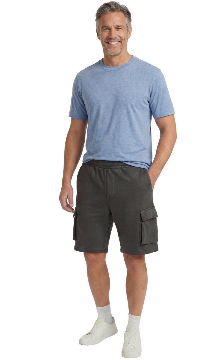 Men's Fleece Cargo Shorts – The Sweat Shorts You'll Wear Everywhere - Codex AI