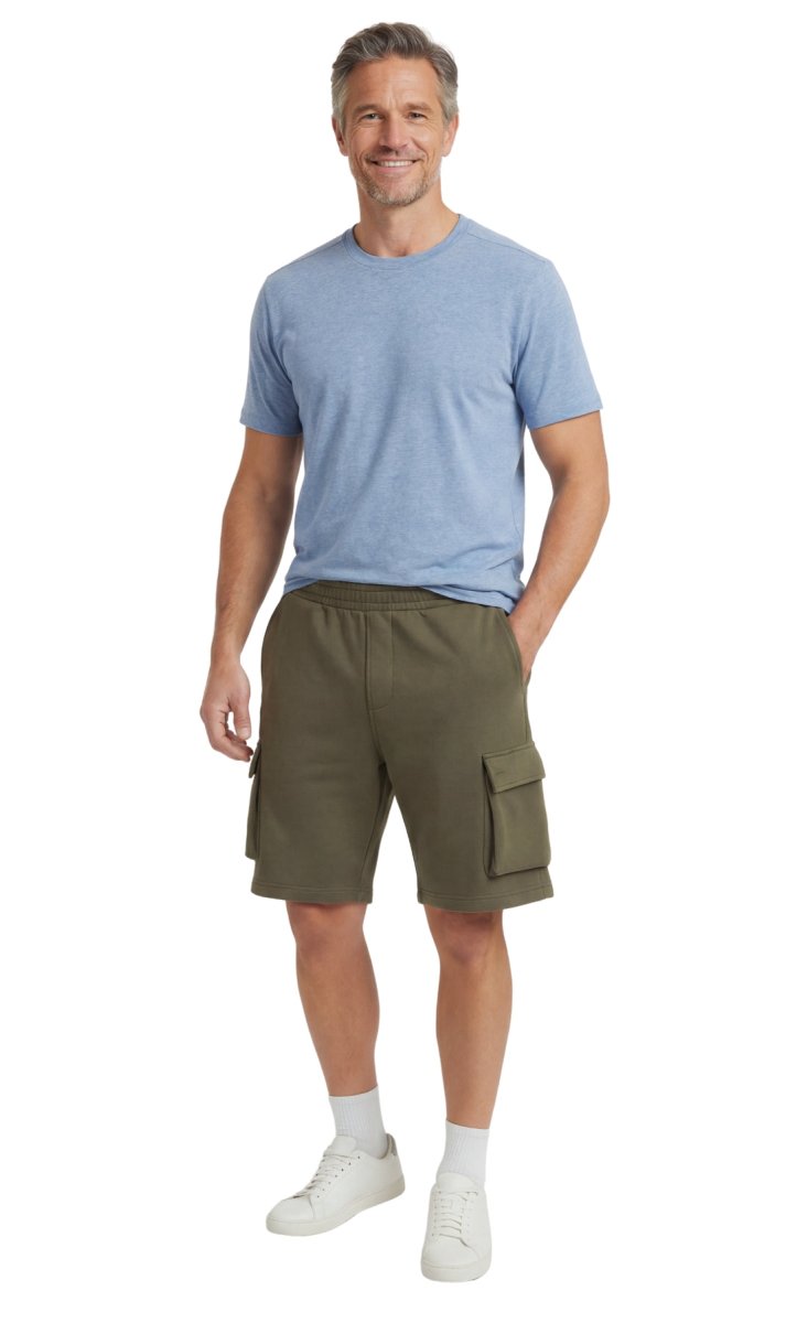 Men's Fleece Cargo Shorts – The Sweat Shorts You'll Wear Everywhere - Codex AI
