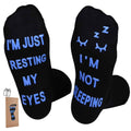 ZXGXLAW Men's Socks for Dad Grandpa Funny Gift Casual Crew Socks 1 Pair