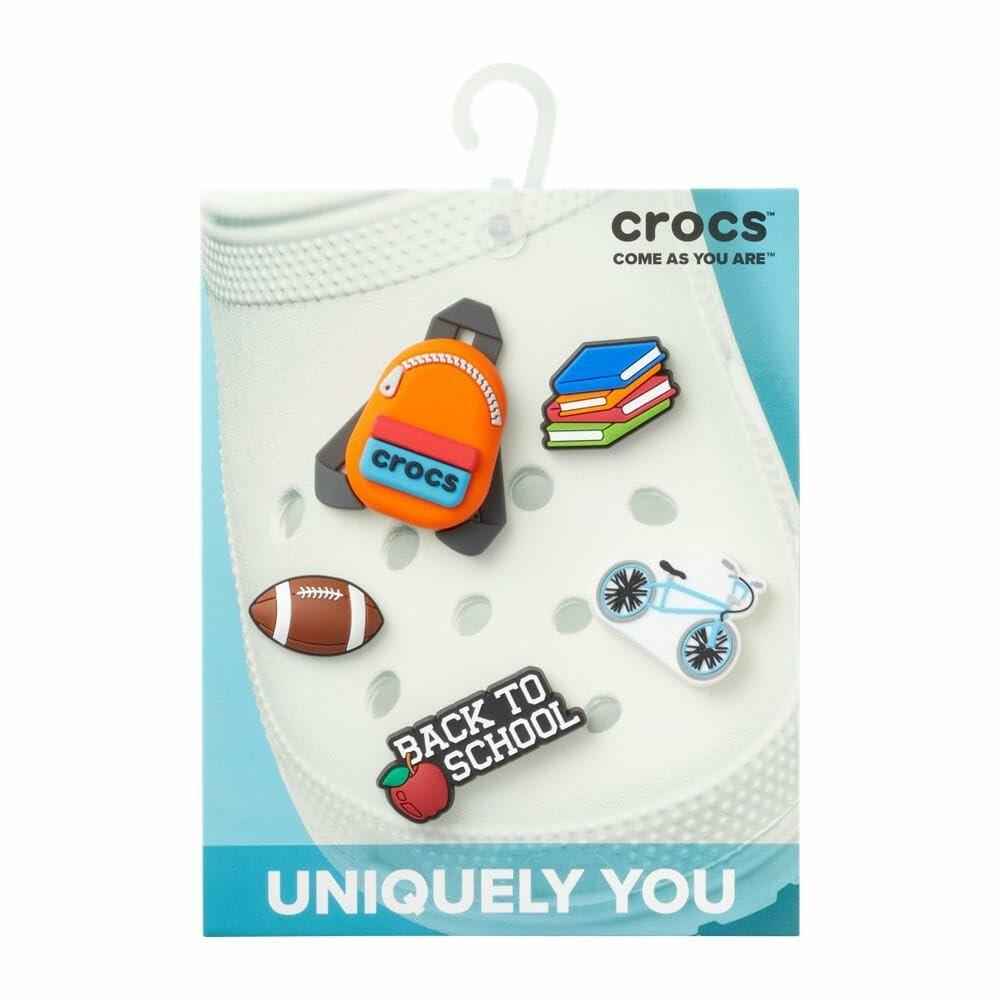Crocs Jibbitz Sports & Interests Shoe Charms 5-Pack Colorful One Size