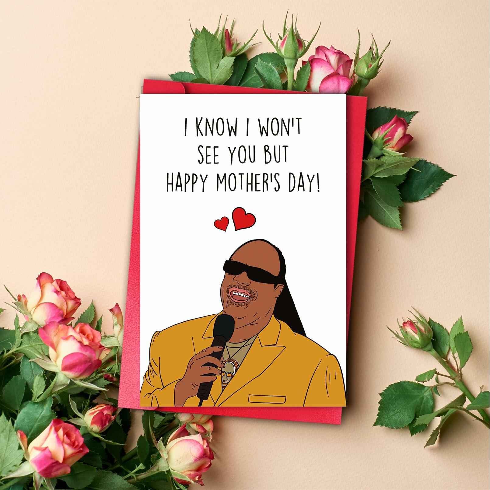 CSMOSJgreetings Mother's Day Card for Mom Wife Humorous Sons Daughters