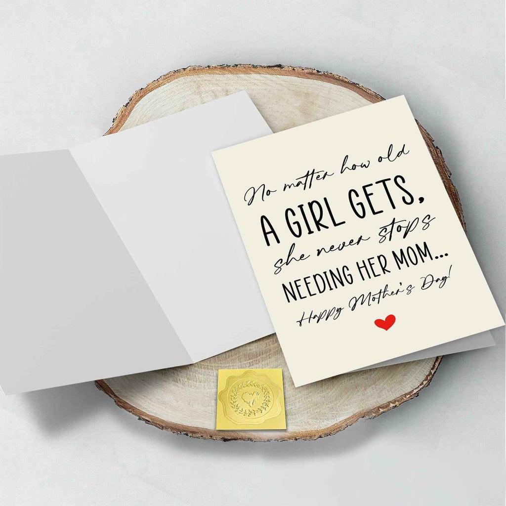 CSMOSJgreetings Funny Mother's Day Card for Mom Lovely Gift CSMOSJ-375-MQJ