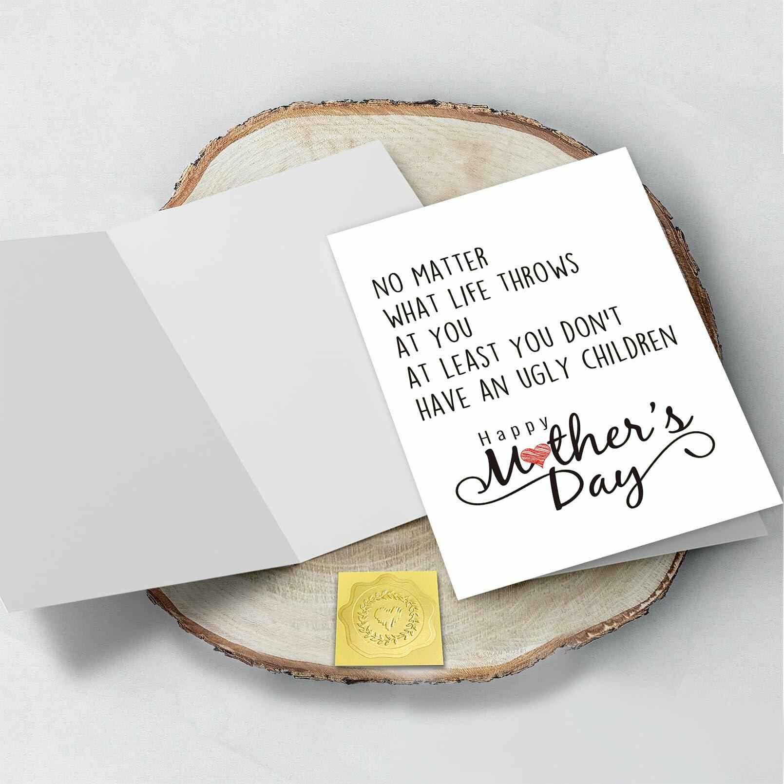 CSMOSJgreetings Funny Mothers Day Card from Children Naughty Gift Color #10