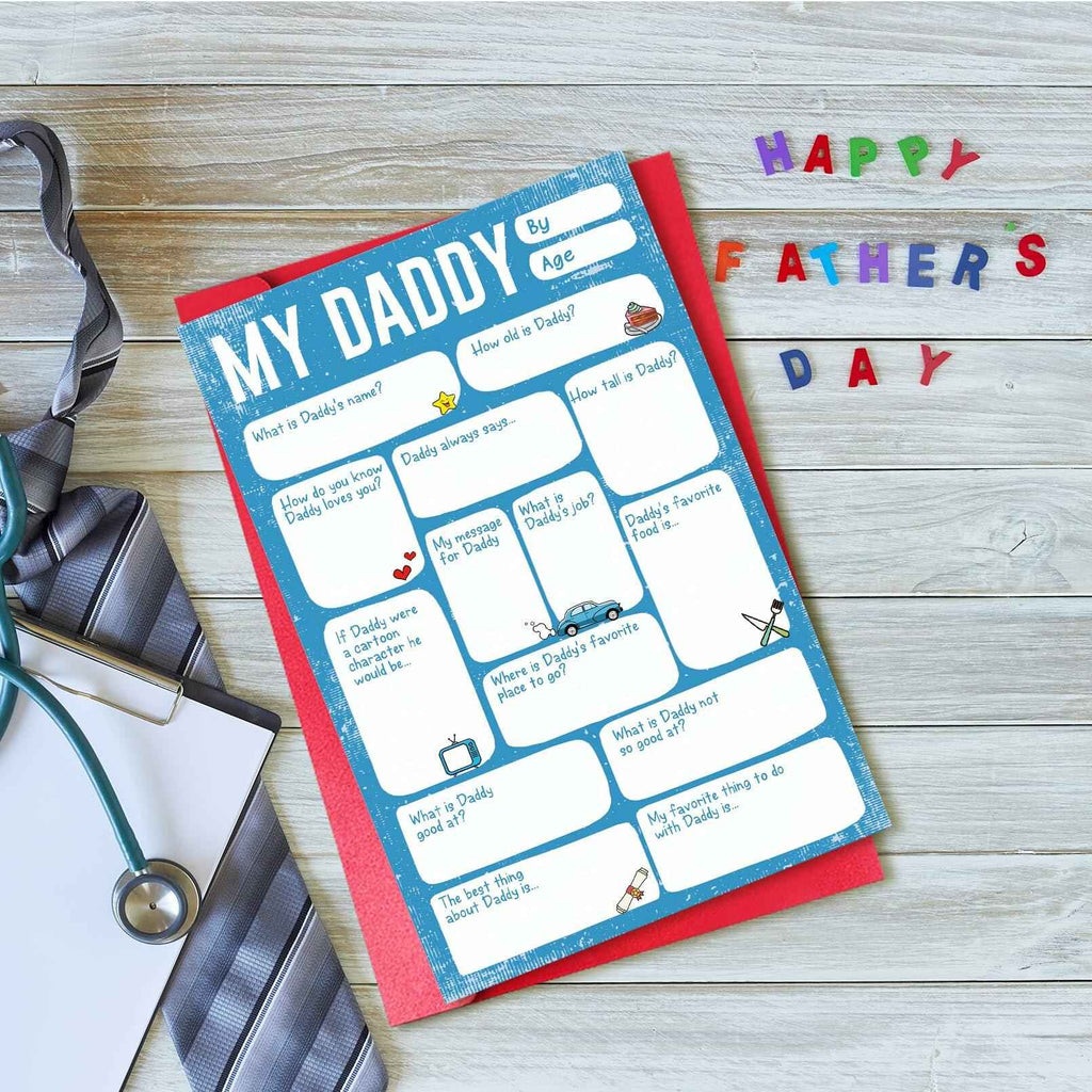 CSMOSJgreetings DIY Father’s Day Card Fill in the Blank Thank You Card from Son