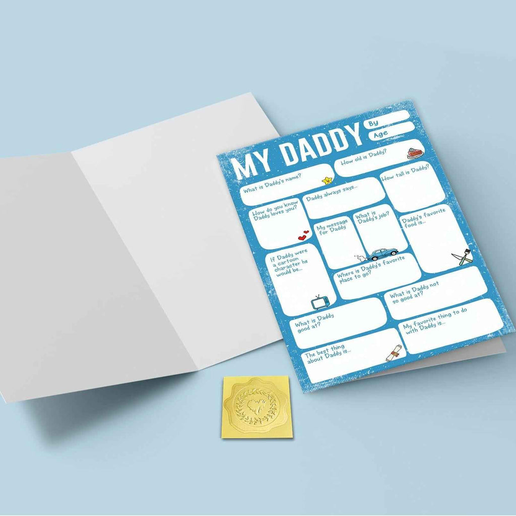 CSMOSJgreetings DIY Father’s Day Card Fill in the Blank Thank You Card from Son