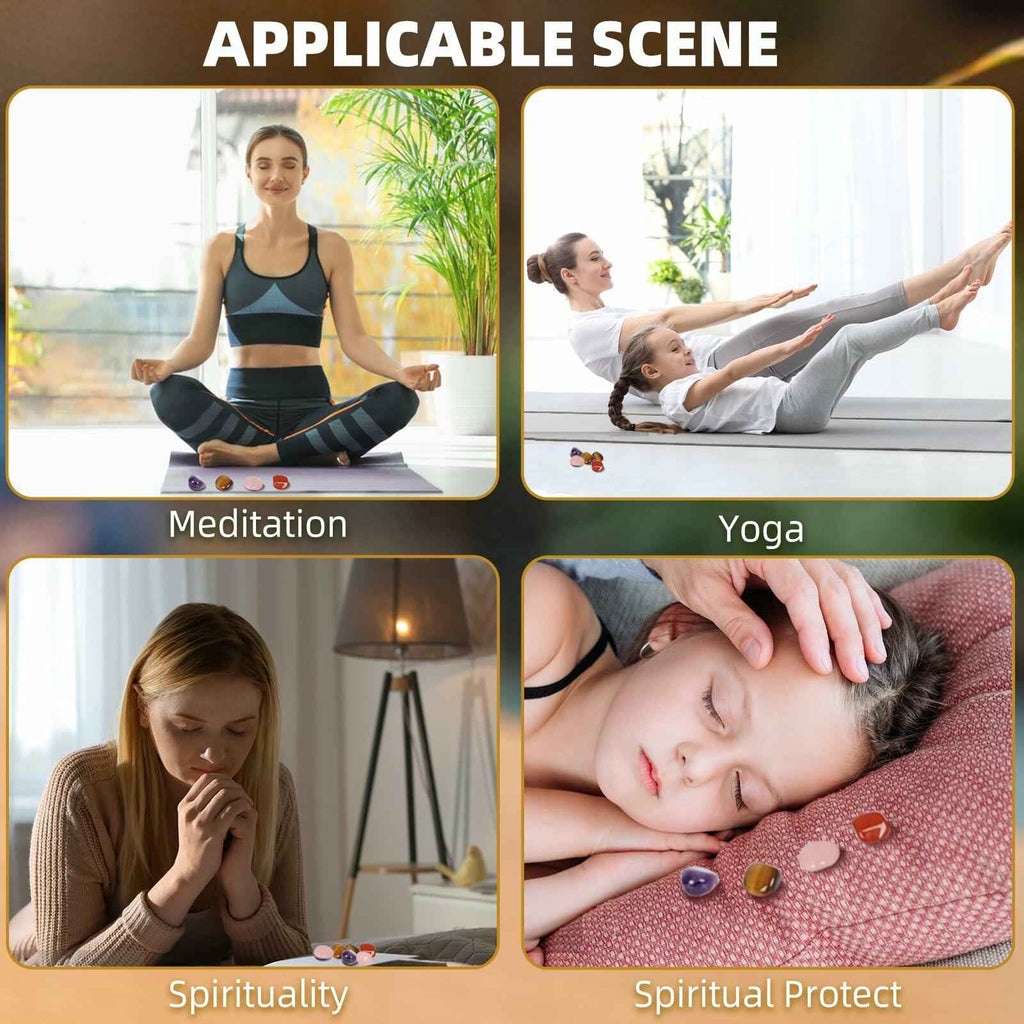 0.66lb Rose Quartz Tumbled Stones Polished Crystal Reiki Chakra Healing