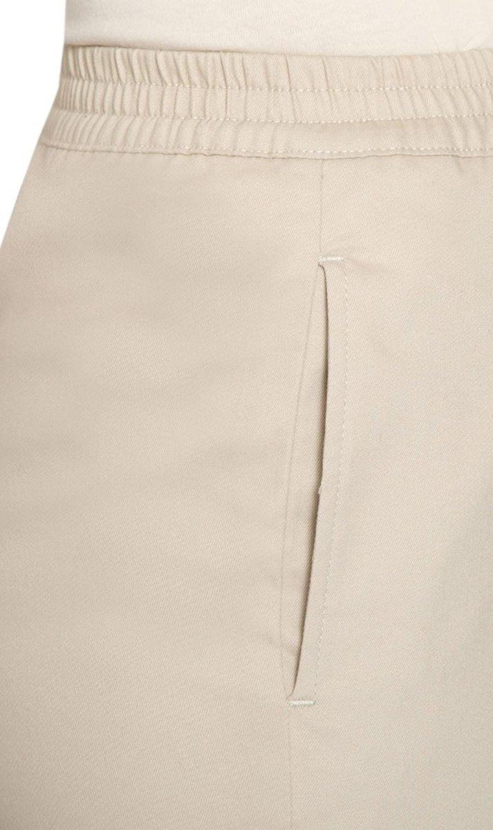 Women's Easy Pull on Bermuda Shorts in Denim and Twill - Codex AI