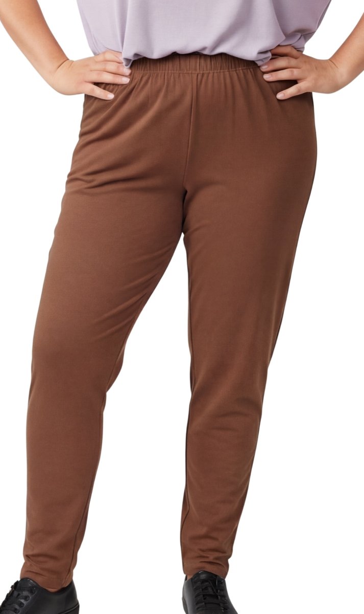 Women's Premium Cotton Stretch High - Waisted Black Leggings - Dressy Comfort in an Everyday Essential - Codex AI