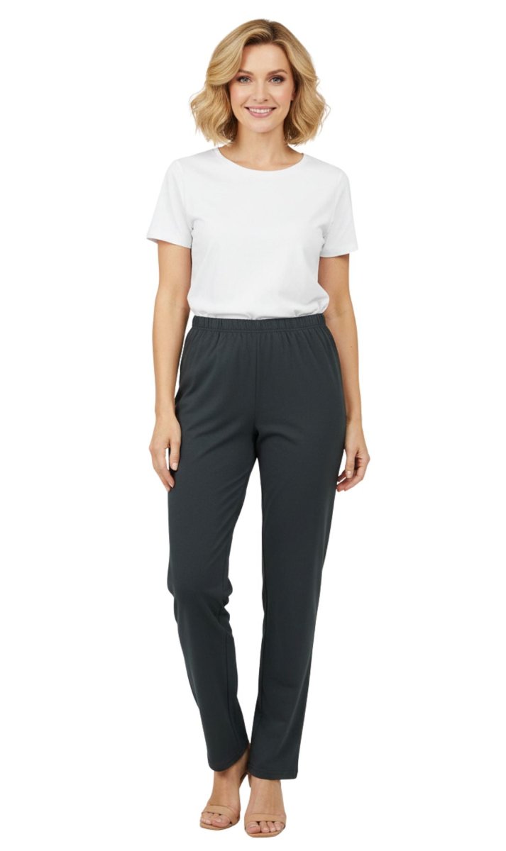 Women's Premium Cotton Stretch High - Waisted Black Leggings - Dressy Comfort in an Everyday Essential - Codex AI