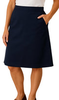 Women's Pull on Skort in Twill with Elastic Waist and Front Pockets - Codex AI