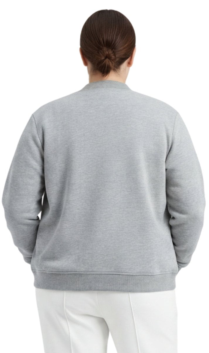 Womens Snap Up Jacket - Soft, Fleecy Lining for Three - Season Comfort - Codex AI